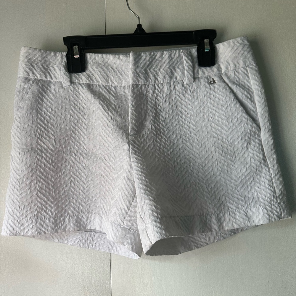 Calvin Klein white short size 4